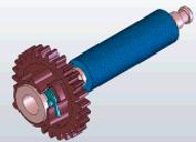 Rolete de entrada de cart�o linha SD/CD